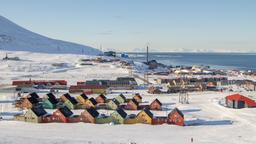 Hotellit lähellä Longyearbyen Svalbard lentokenttä