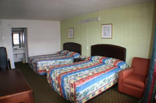 Budget Inn - Charlotte - Makuuhuone