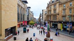 Halvat lennot Glasgow’hun
