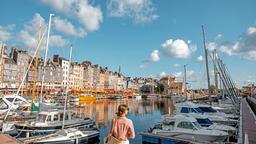 kaupungin Honfleur hotellit