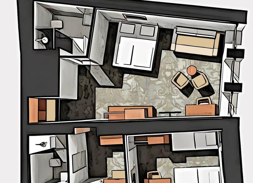 Floorplan Valokuva