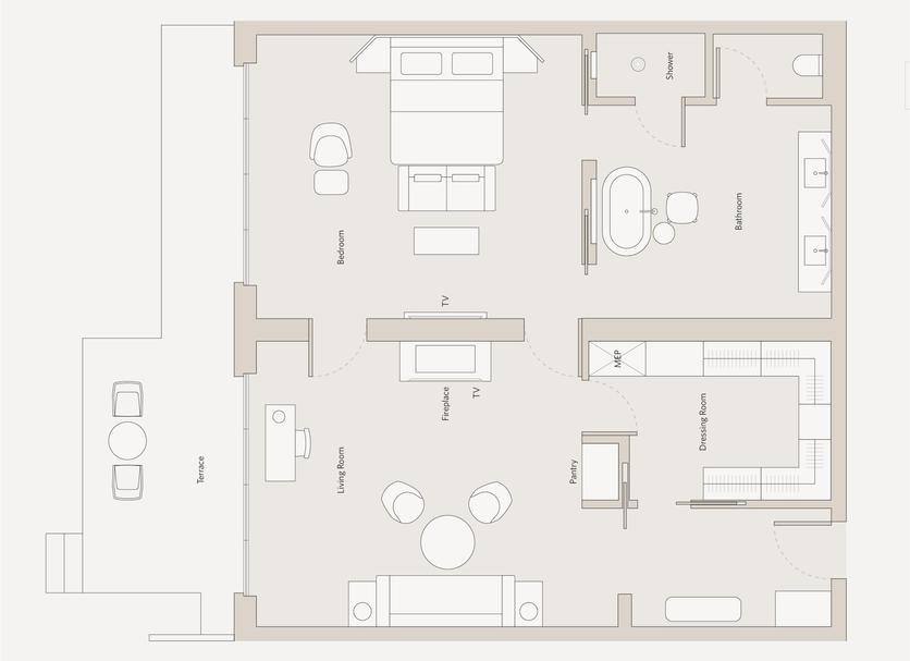 Floorplan Valokuva