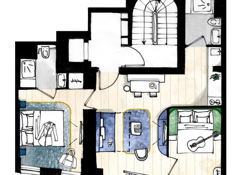 Floorplan Valokuva